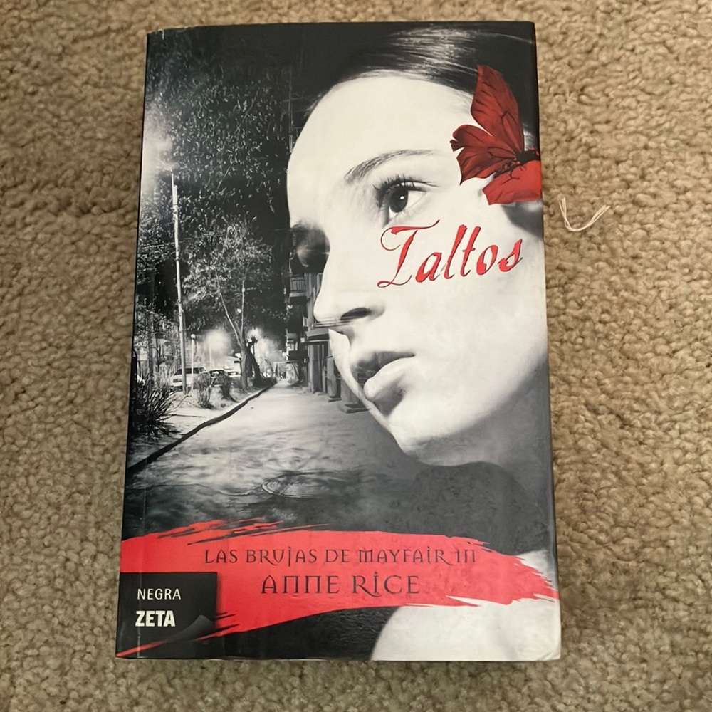Taltos by Anne Rice, Spanish, Mayfair Chronicles, book two